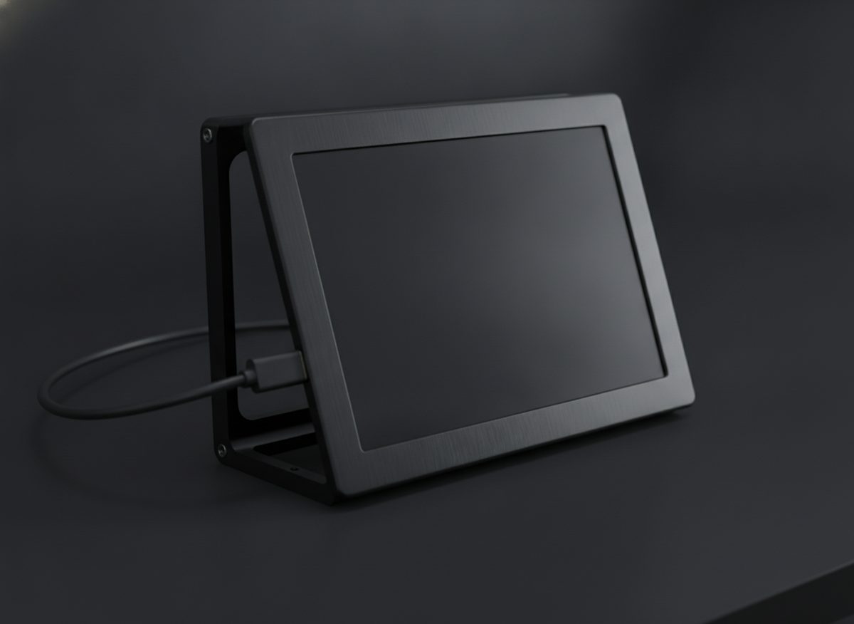 10.1 inch open-frame industrial touch panel with powered-off screen